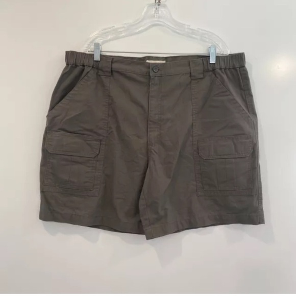 Savane Green Hiking Cargo 7” Shorts‎ Pockets Mens Size 42 (1172) - Picture 1 of 5